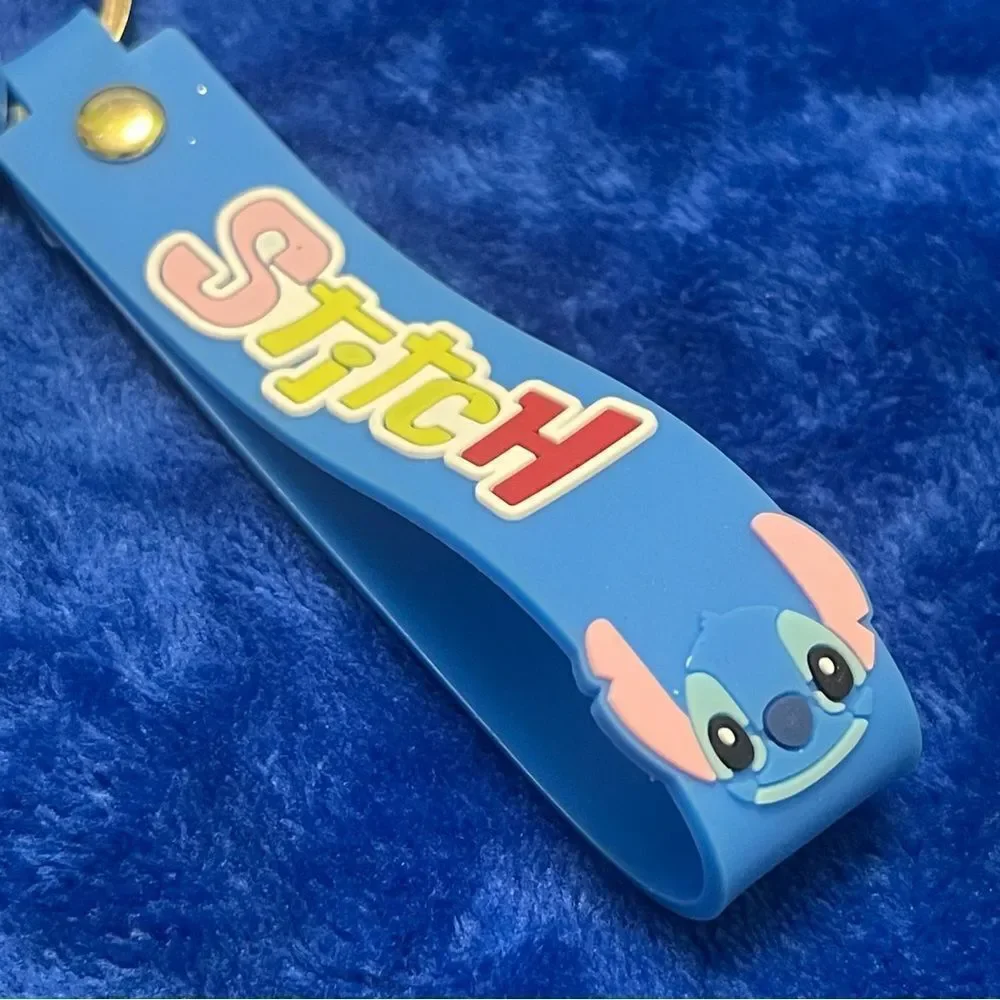 Stitch keychain clip accessory
